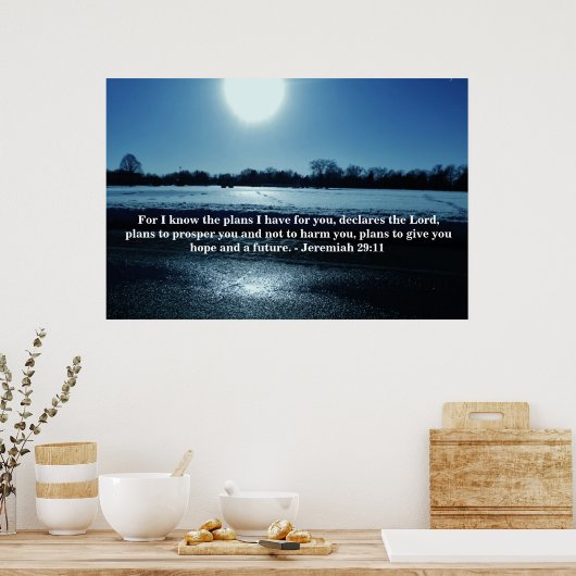 POSTER LE PLAN DE DIEU (Cuisine)