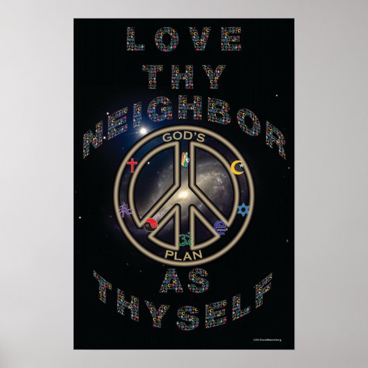 POSTER LE PLAN DE DIEU (Devant)