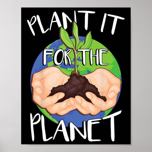 Poster Le plante Pour La Planète (Devant)