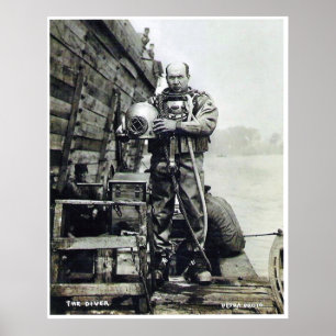 Poster Le Plongeur