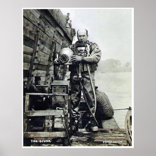 Poster Le Plongeur (Devant)