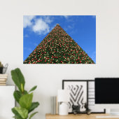 Poster Le plus grand arbre de Noël du monde ! (Bureau à domicile)