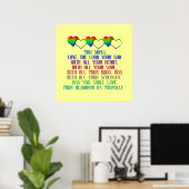 Poster Le plus grand commandement (Bureau à domicile)