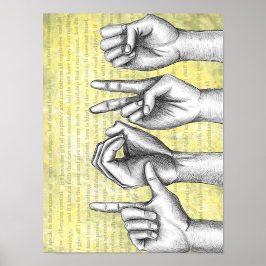 Poster Le plus grand de ces (Devant)