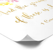 Poster Le plus grand d'entre eux est Love - Art Print (Coin)