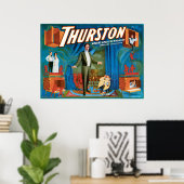 Poster Le plus grand magicien du monde de Thurston ~ Acte (Bureau à domicile)