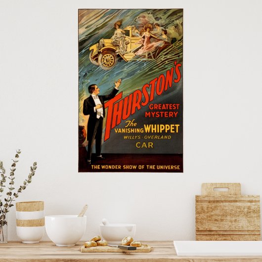 Poster Le plus grand mystère de Thurston (Cuisine)