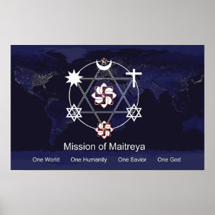 Poster Le plus grand signe sur la Terre