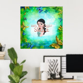Poster Le plus grand sourire (Bureau à domicile)
