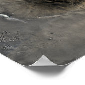 Poster Le plus grand volcan connu du système solaire (Coin)