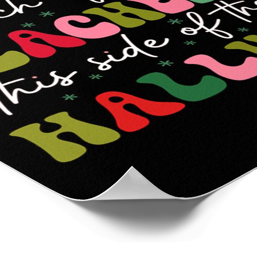 Poster Le Plus Jolis Groupe D'Enseignants De Ce Côté De L (Coin)