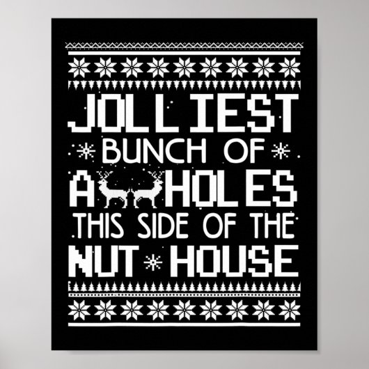 Poster Le Plus Jolli Bunch De Trous De Ce Côté De La Mais (Devant)
