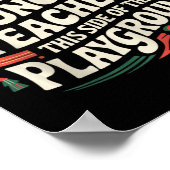 Poster Le Plus Joly Groupe D'Enseignants De Ce Côté Du Jo (Coin)