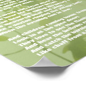 Poster Le poème de forgeron du village (Coin)