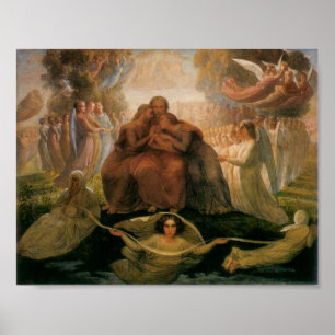 Poster Le poème de la genèse divine d'âme
