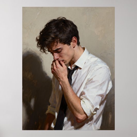 Poster Le poids du silence ou après les heures (Devant)