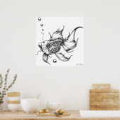 Poster Le poisson combattant (Cuisine)