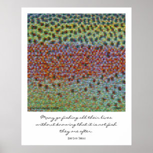 Poster Le poisson pèle l'affiche de montage