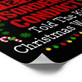 Poster Le Pôle Nord Conduite Correctionnelle Désordonnée  (Coin)