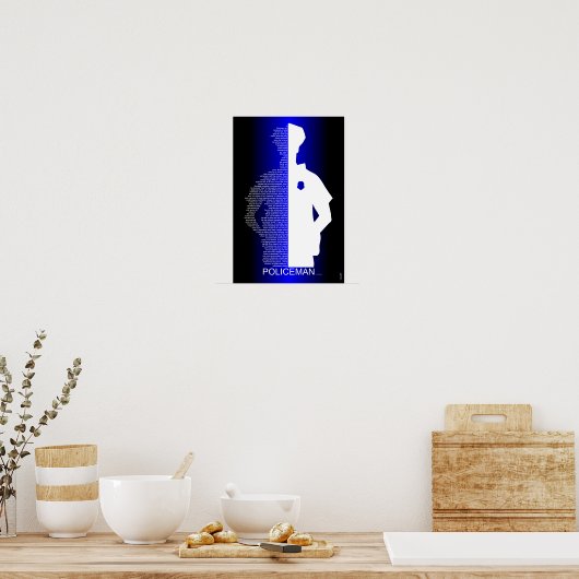 Poster Le policier (Cuisine)