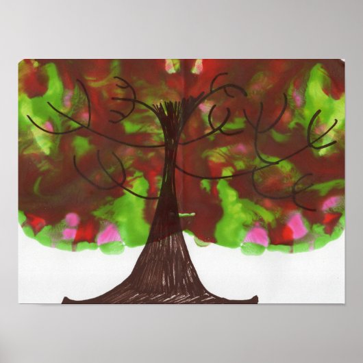 Poster Le pommier (Devant)