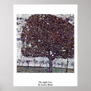 Poster Le pommier Par Gustav Klimt