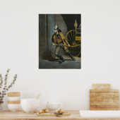 Poster Le pompier américain (Cuisine)