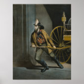 Poster Le pompier américain (Devant)