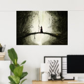 Poster Le pont (Bureau à domicile)