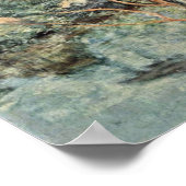 Poster Le Pont Blanc Par Twachtman John Henry (Coin)