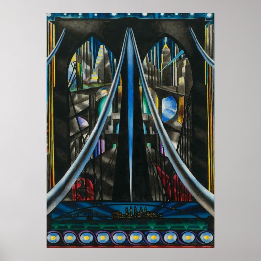 POSTER LE PONT BROOKLYN (Devant)