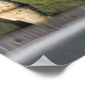 Poster Le pont couvert Windsor-Cornish s'étend sur (Coin)