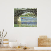 Poster Le pont d'Argenteuil et la Seine, 1885 (Cuisine)