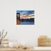 Poster Le pont de la baie de Treasure Island (Cuisine)