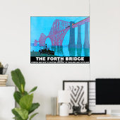 Poster Le pont de la route Forth (Bureau à domicile)