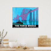 Poster Le pont de la route Forth (Cuisine)