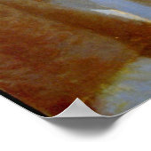 Poster Le Pont de L'Europe par Gustave Caillebotte (Coin)