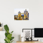 Poster Le pont de Londres (Bureau à domicile)