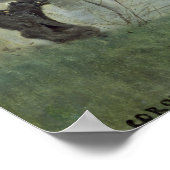 Poster Le pont de Mantes (Coin)