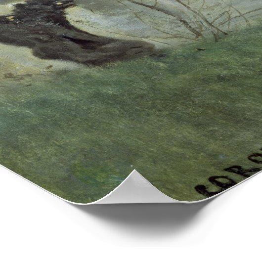 Poster Le pont de Mantes (Coin)