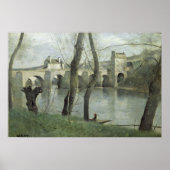 Poster Le pont de Mantes (Devant)