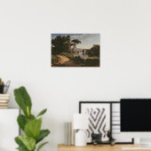 Poster Le pont de Narni, vers 1826-27 (Bureau à domicile)