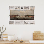 Poster Le pont de St. Louis Missouri (Cuisine)