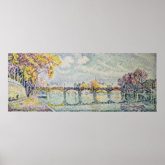 Poster Le pont des Arts, 1928 (Devant)