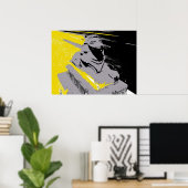 Poster Le pont des Lions de Prospect Point (Bureau à domicile)