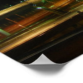 Poster Le pont d'Octavio Frias de Oliveira Sao Paulo (Coin)