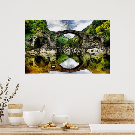 Poster Le pont du diable (Cuisine)