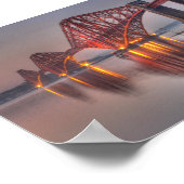 Poster Le pont du Forth Rail (Coin)