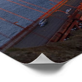 Poster Le pont du Golden Gate du Marin (Coin)