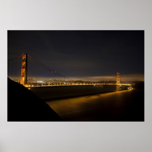 Poster Le pont du Golden Gate du Marin 2